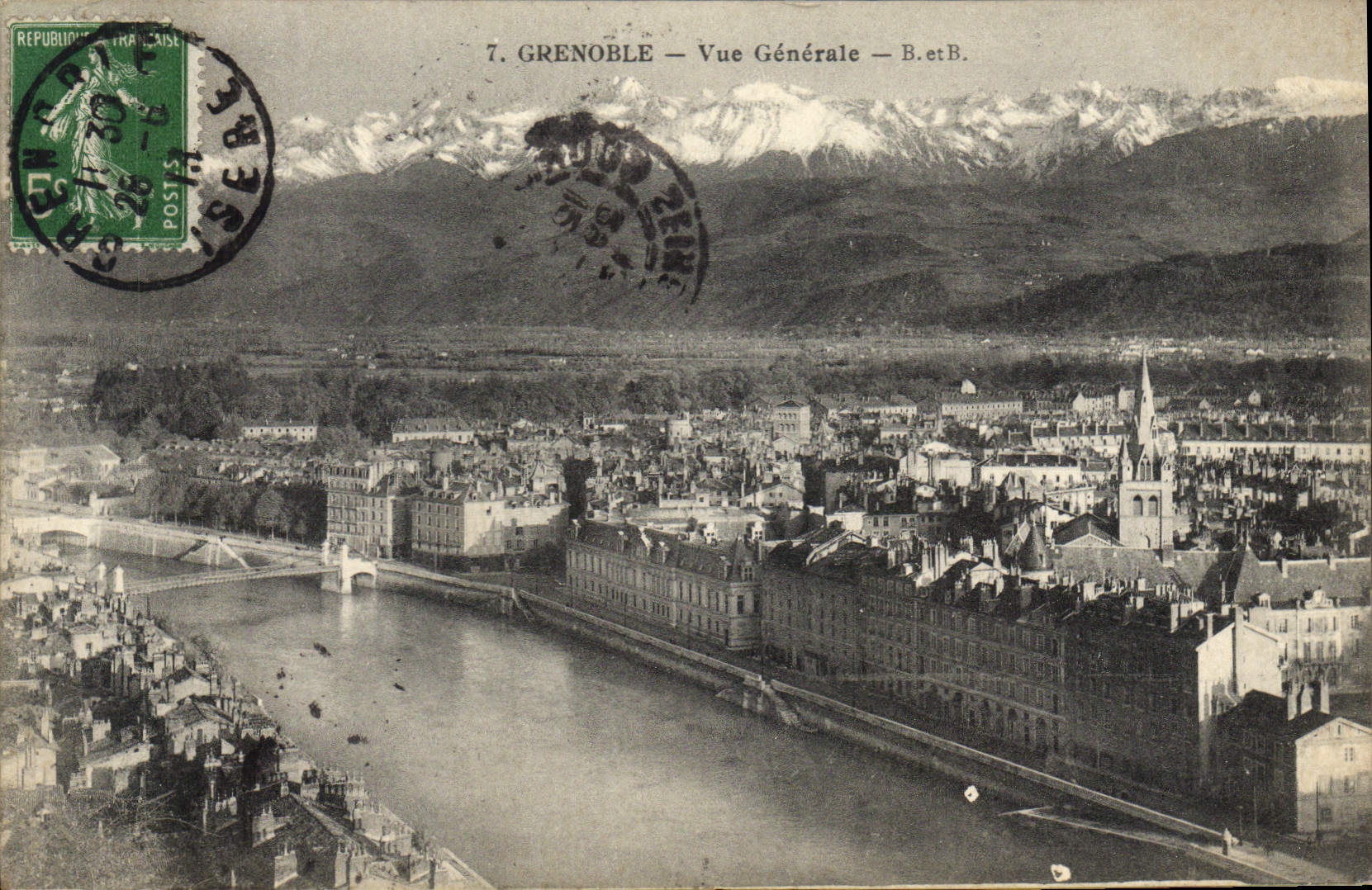 CPA Grenoble Vue generale 