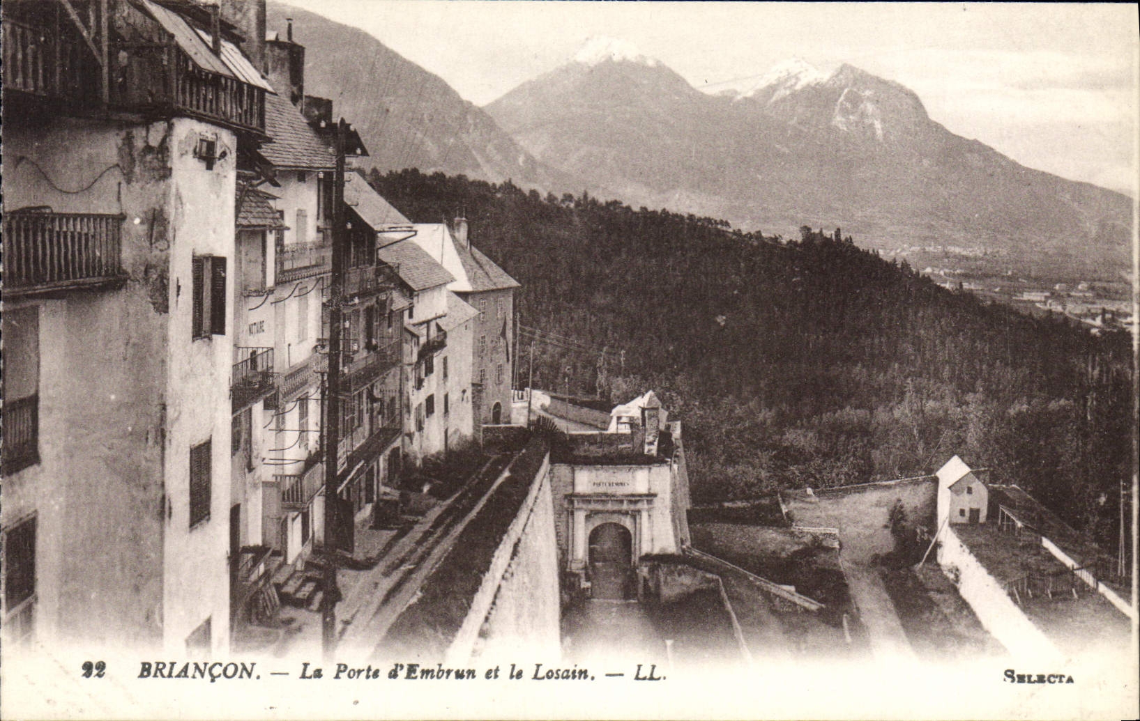 CPA Briancon Le Porte d'Embrun et le Losain 