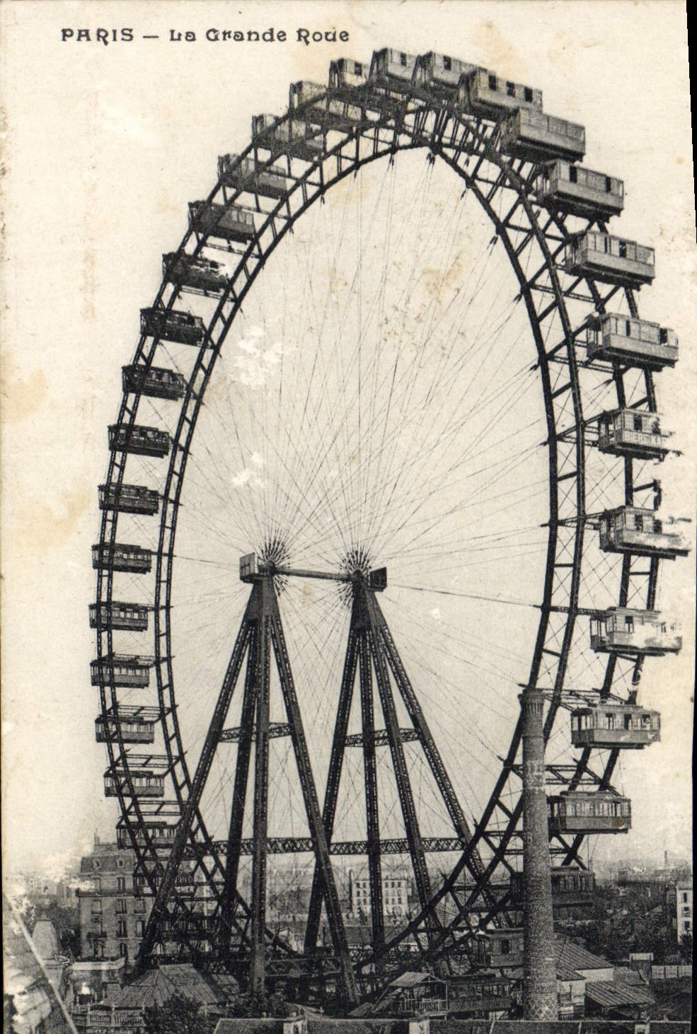 CPA Paris la Grande Roue 