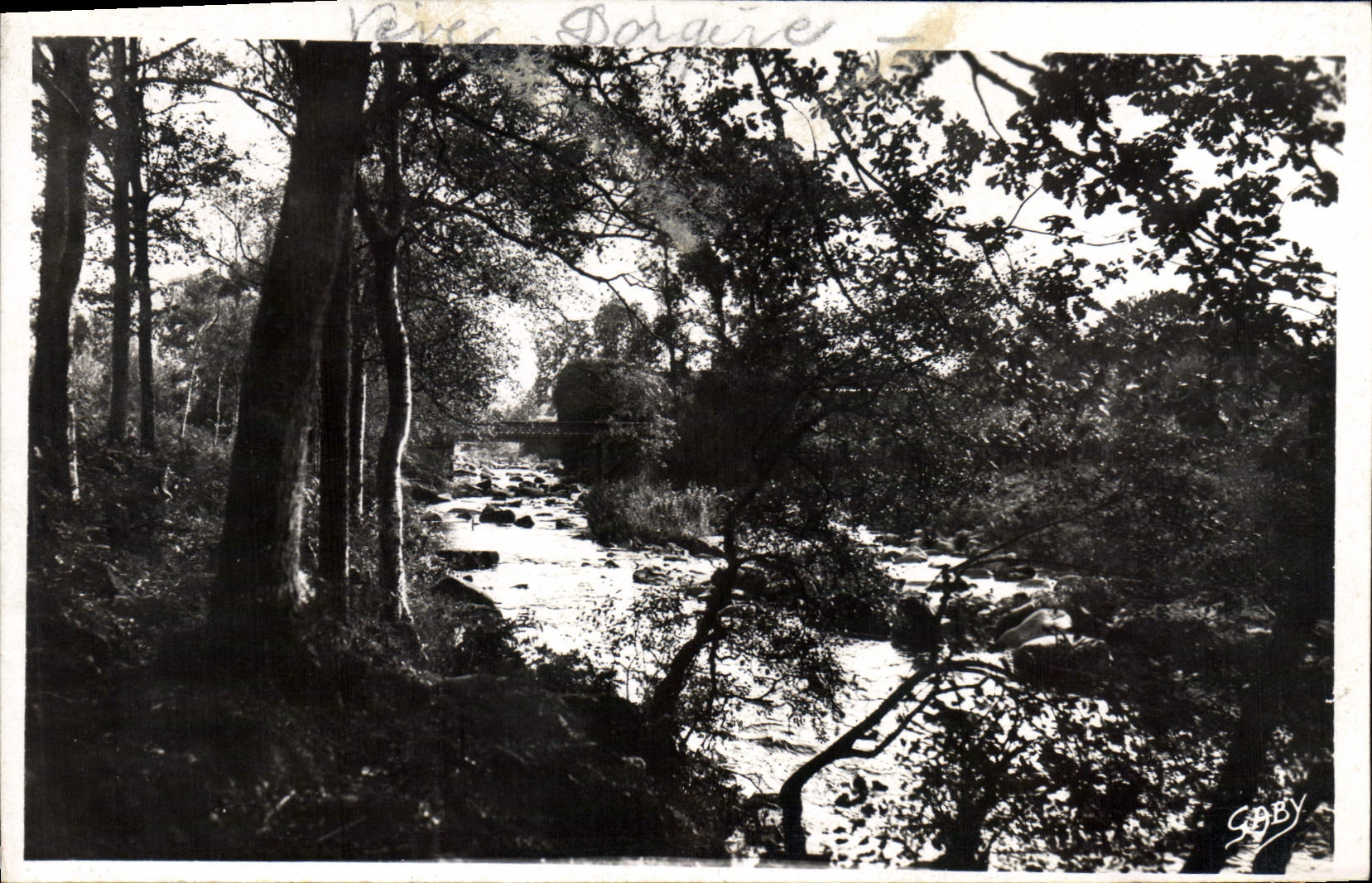 CPA Le Faouet Morbihan la Riviere l'Elle