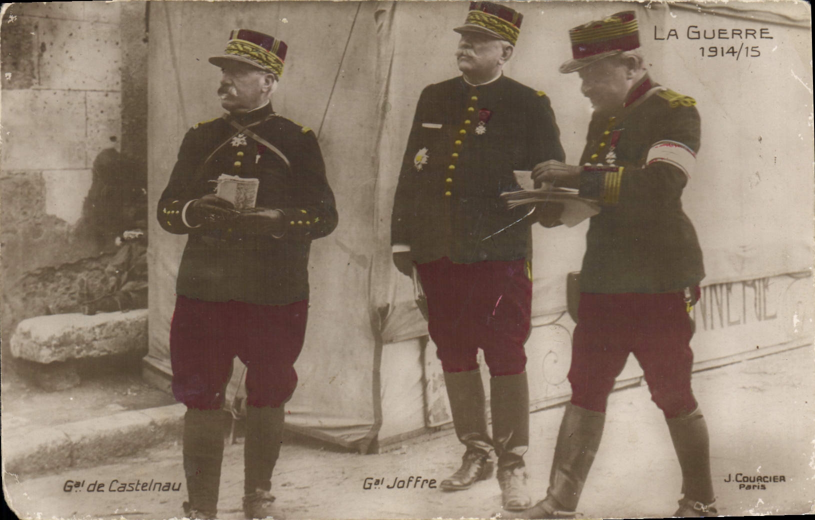 CPA La Guerre 1914 15 Gst de Casteinau Gst Joffre 