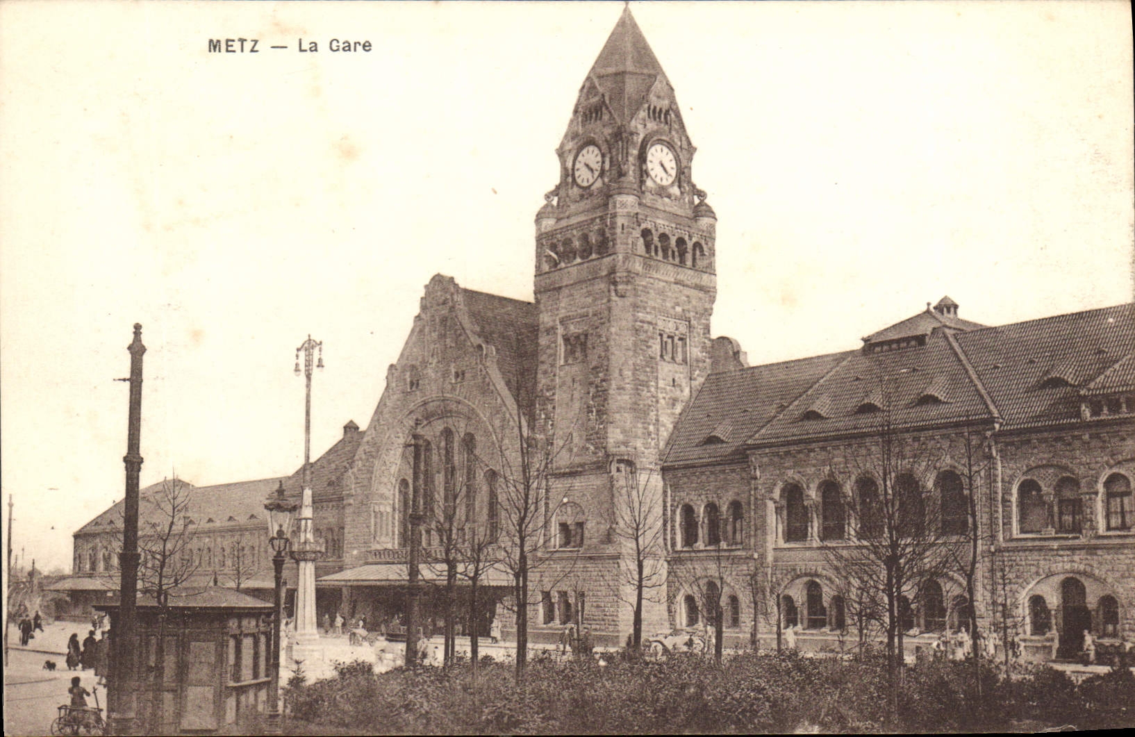 CPA Metz La Gare 