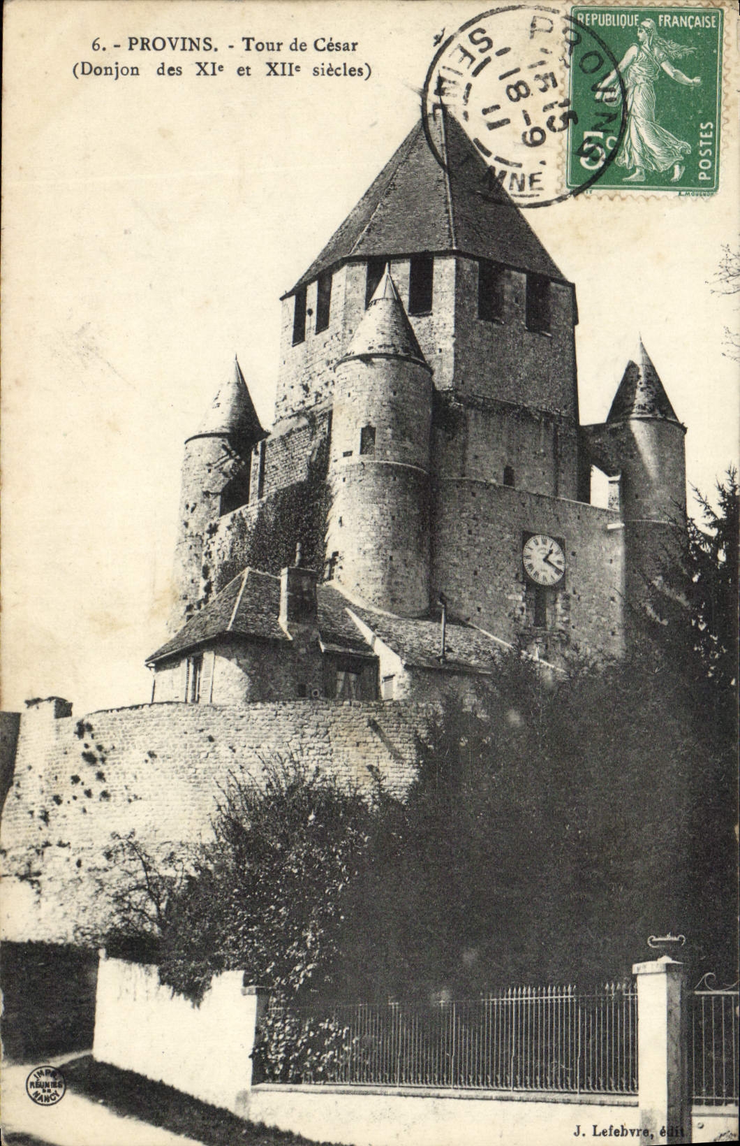 CPA Provins Tour de Cesar Donjon 