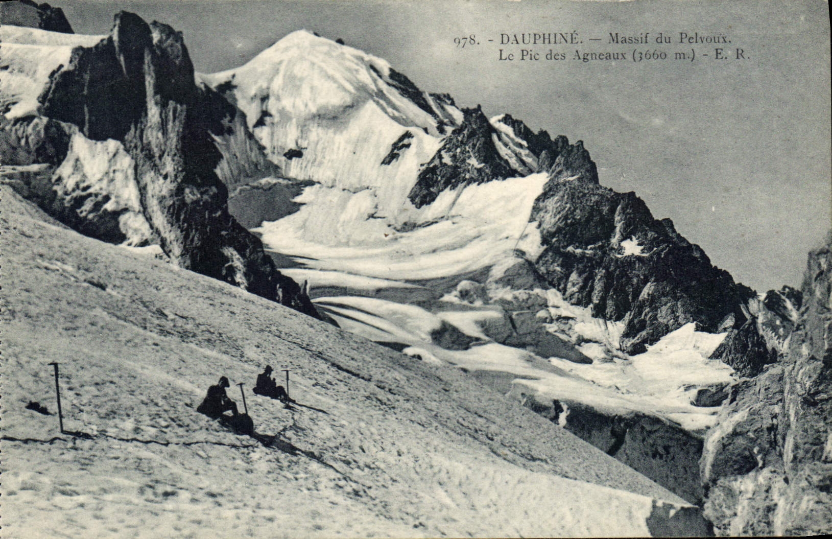 CPA Dauphine Massif de Pelvoux Le Pic des Agneaux