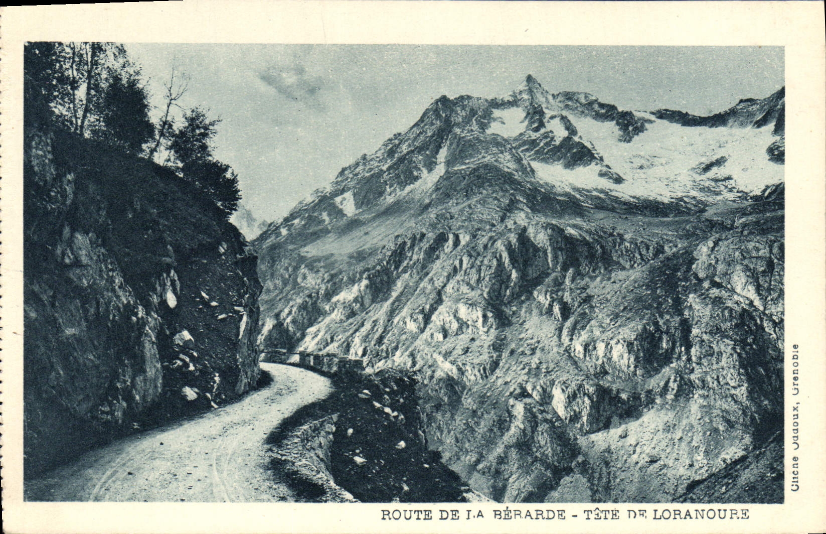 CPA Route de la Berarde Tete de Loranoure