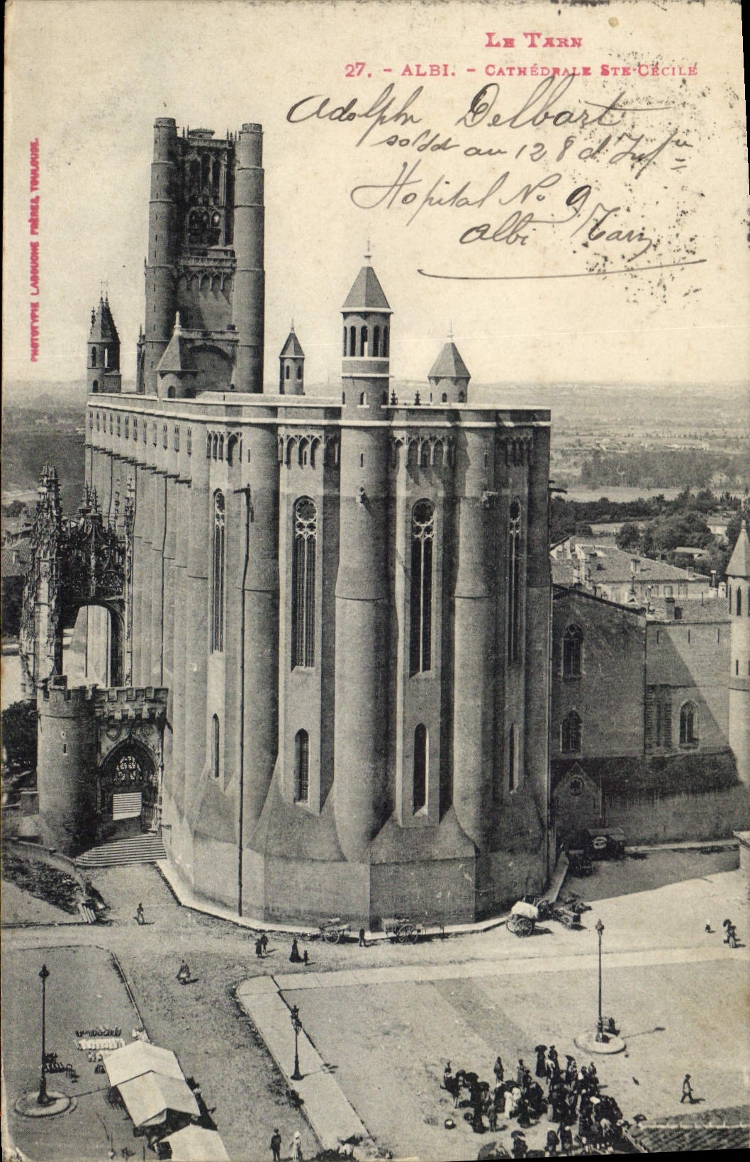 CPA Le Tarn Albi Cathedrale Ste Cecile 