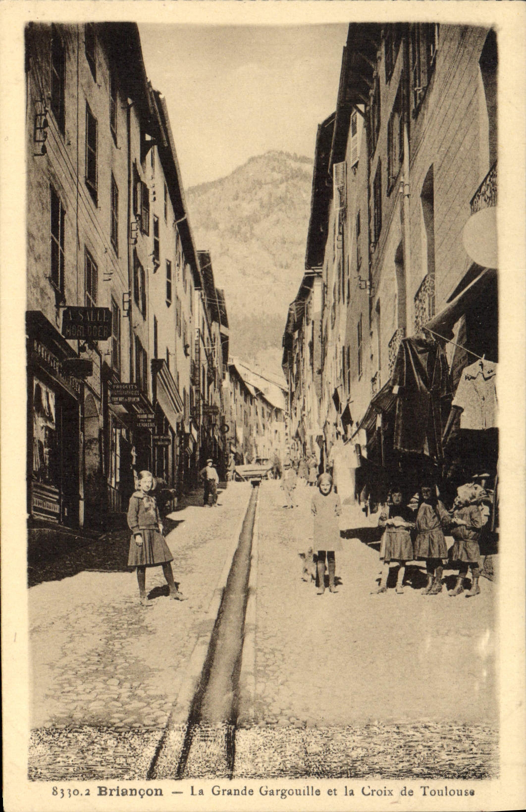 CPA Briancon La Grande Gargouille et la Croix Toulouse 