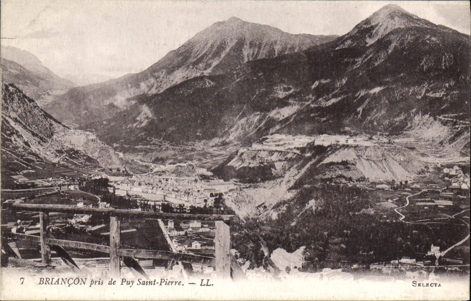 CPA Briancon pir de Puy Saint Pierre 