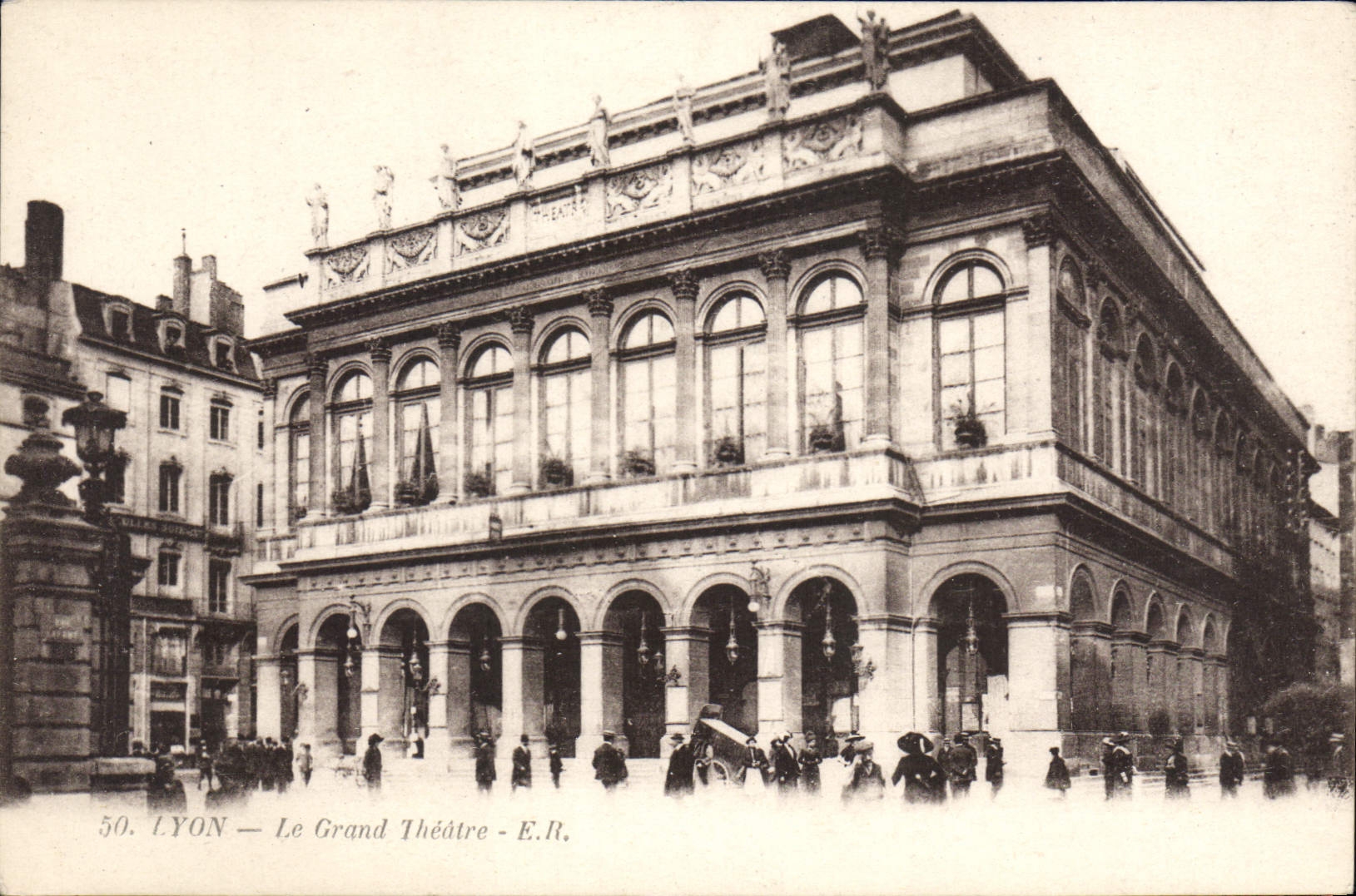 CPA Lyon Le Grand Theatre 