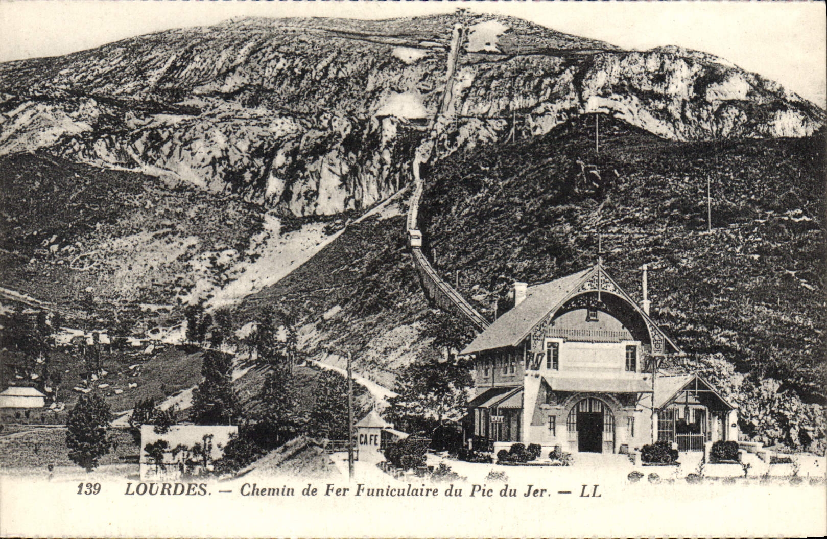 CPA Lourdes Chemin de Fer Funiculaire du Pic du Jer 