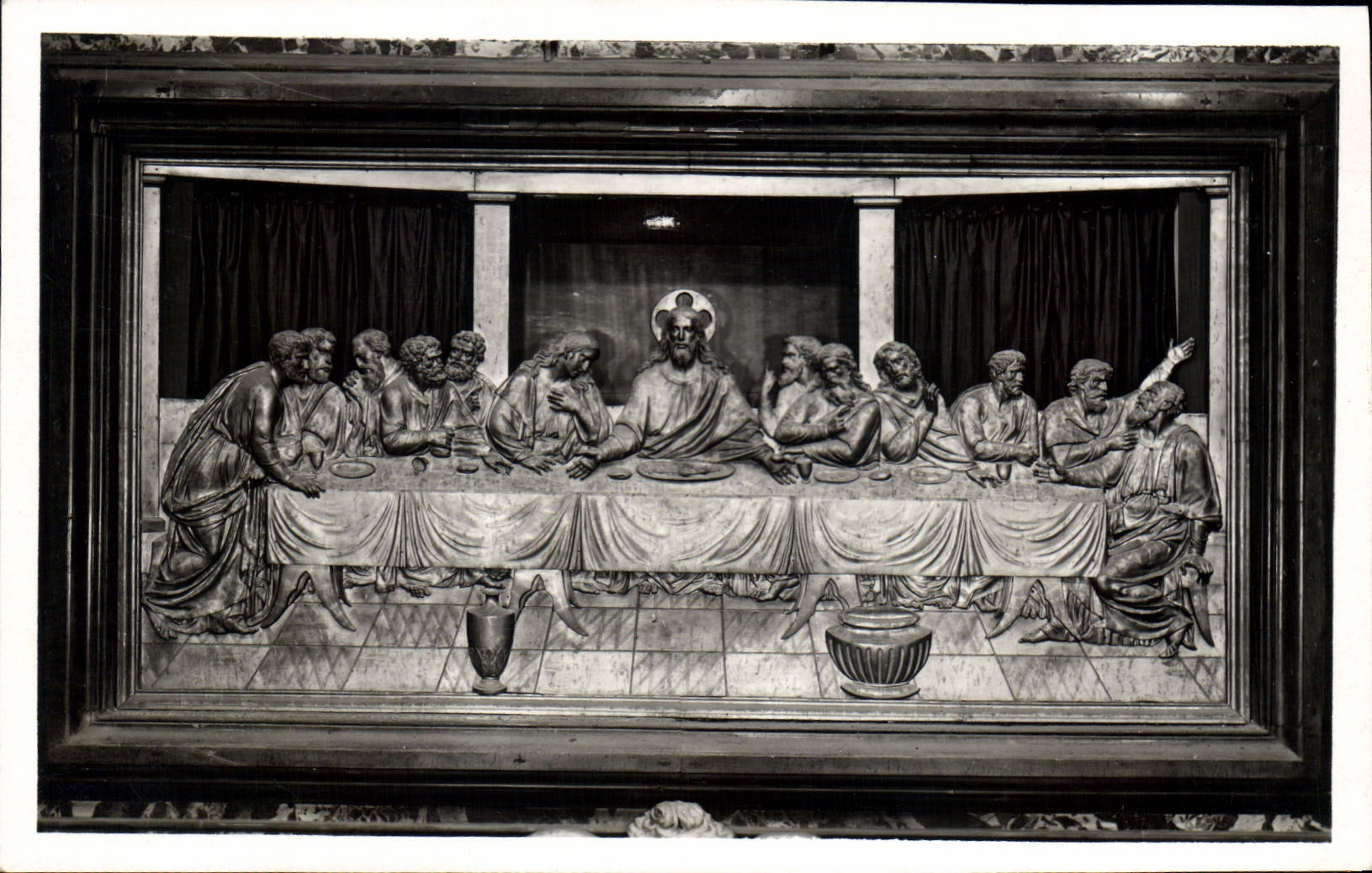 CPA Tavola dell'Ultima Cena in San Giovanni in Laterano 