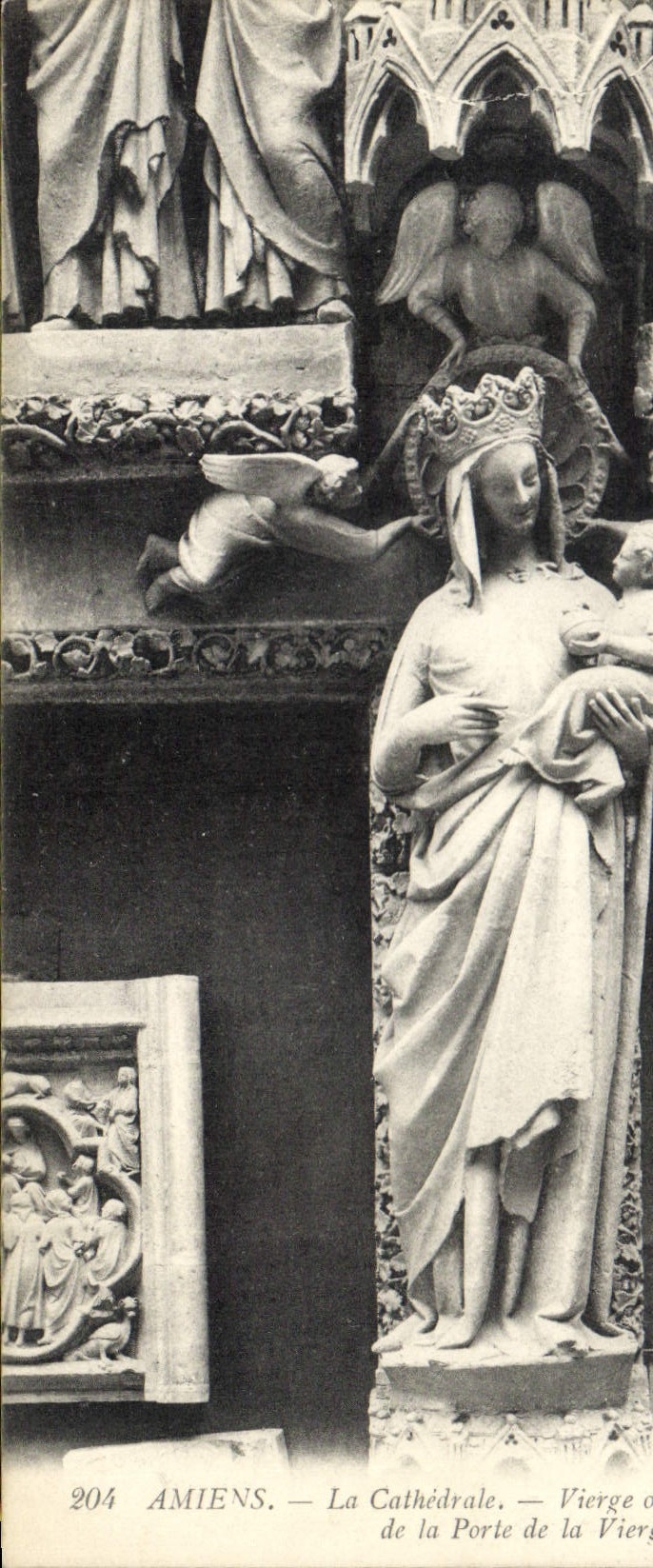 CPA Amiens La Cathedrale 