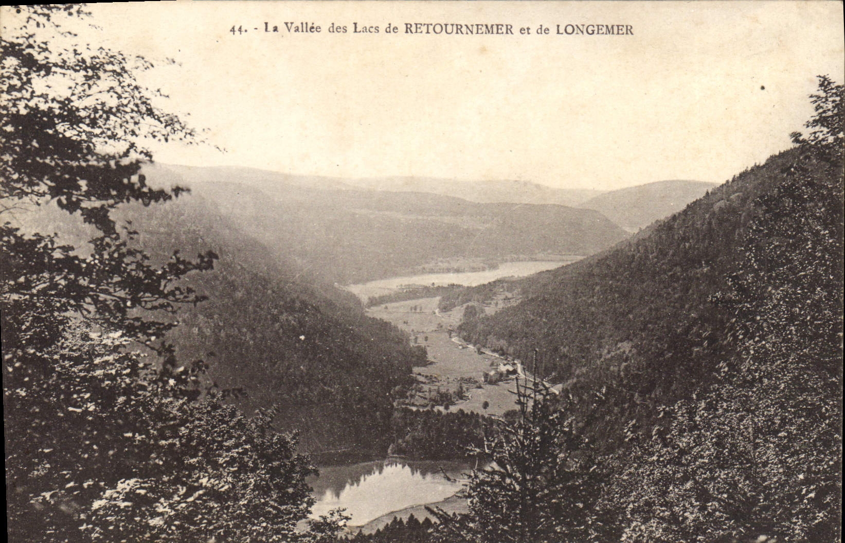 CPA La Vallee des Lacs de Retournemer et de Longemer 