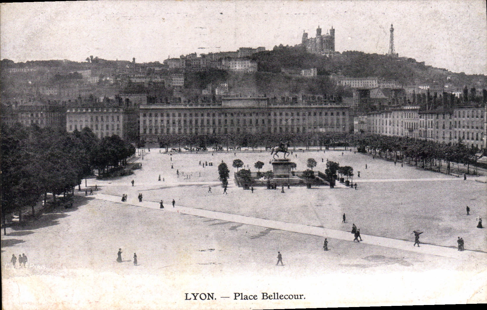CPA Lyon Place Bellecour 