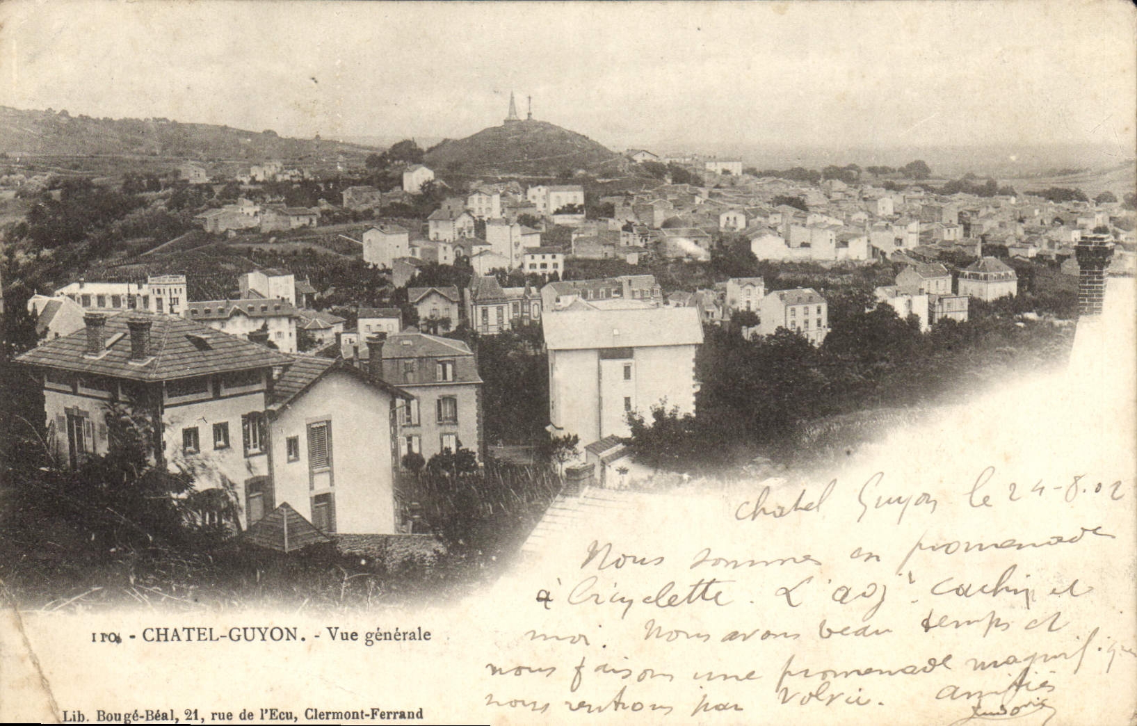 CPA Chatel Guyon Vue generale 