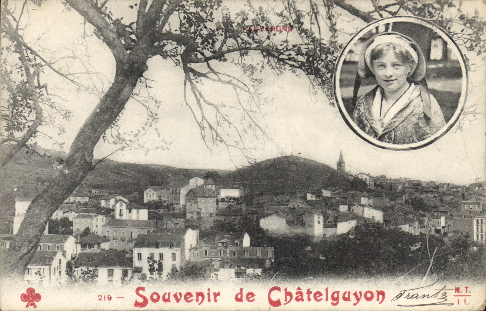 CPA Souvenir de Chatelguyon Folklore