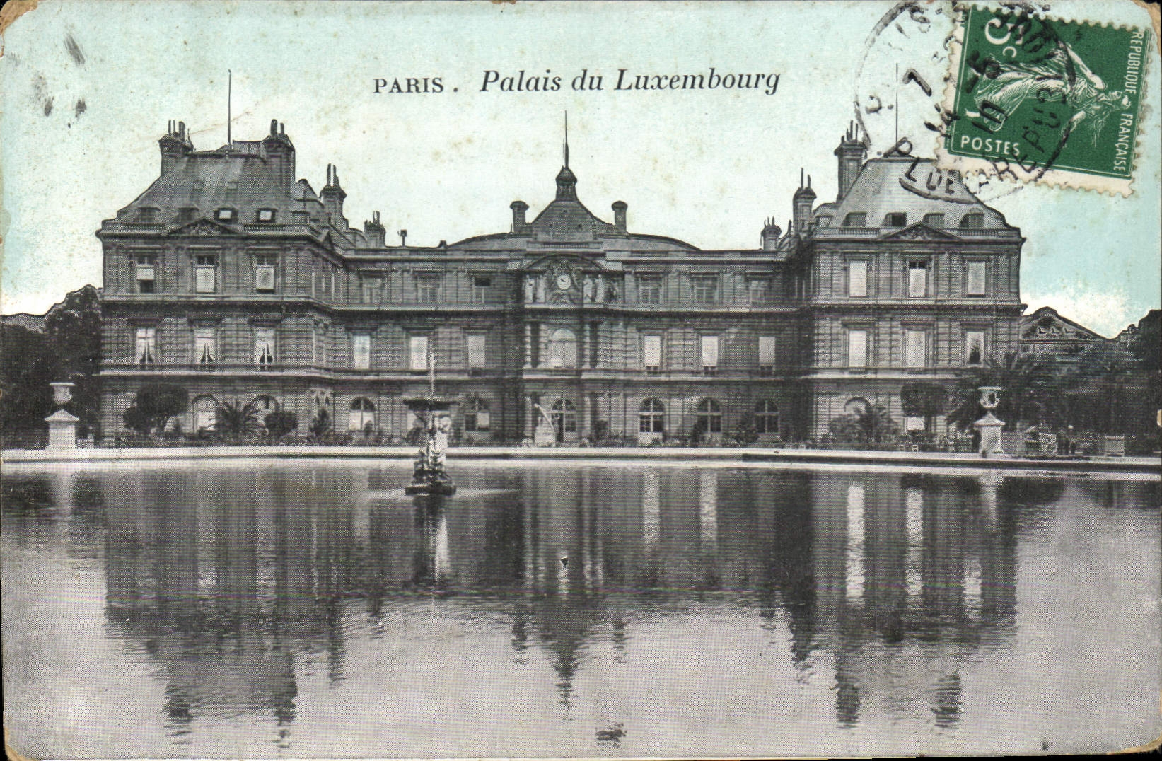 CPA Paris Palais du Luxembourg 
