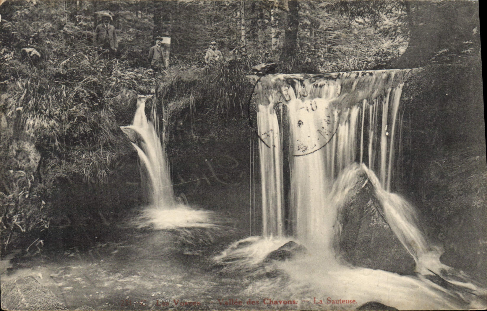 CPA Vallee des Chavrons La sauteuse