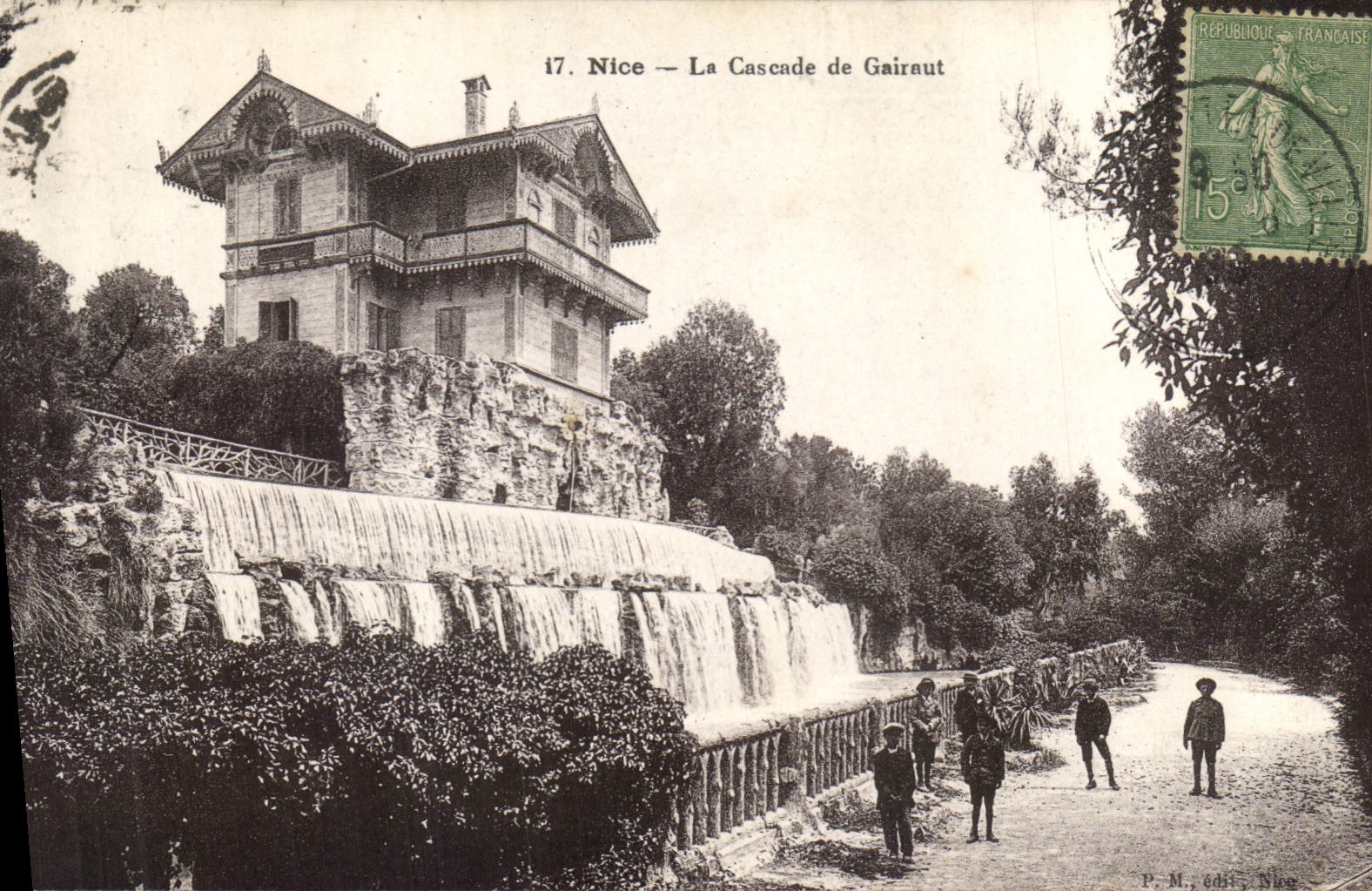 CPA Nice La Cascade de Gairaut 