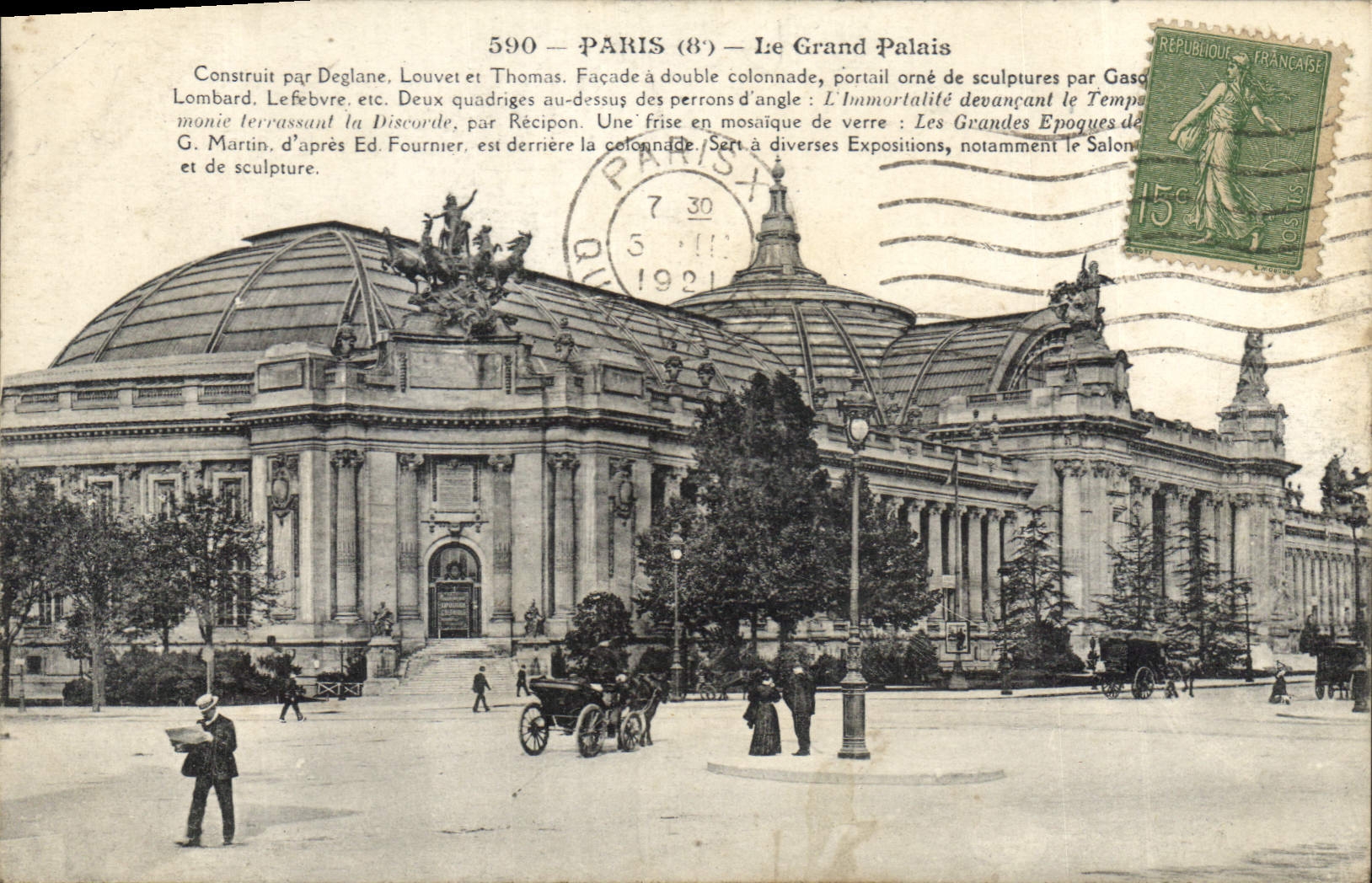 CPA Paris Le Grand Palais 