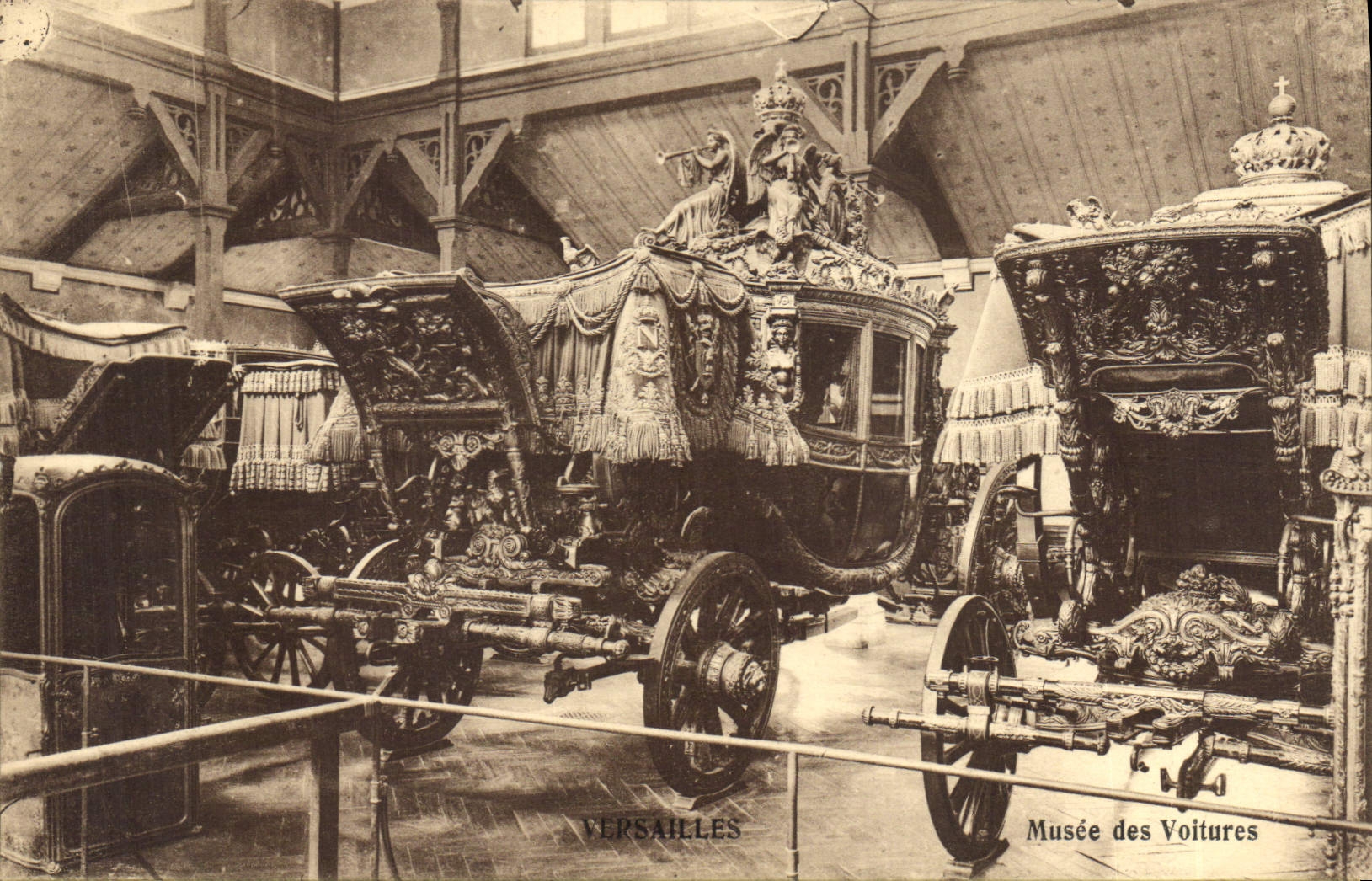 CPA Versailles musee des Voitures 