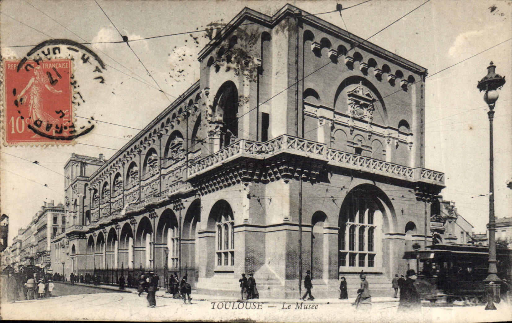 CPA Toulouse Le Musee Tramway