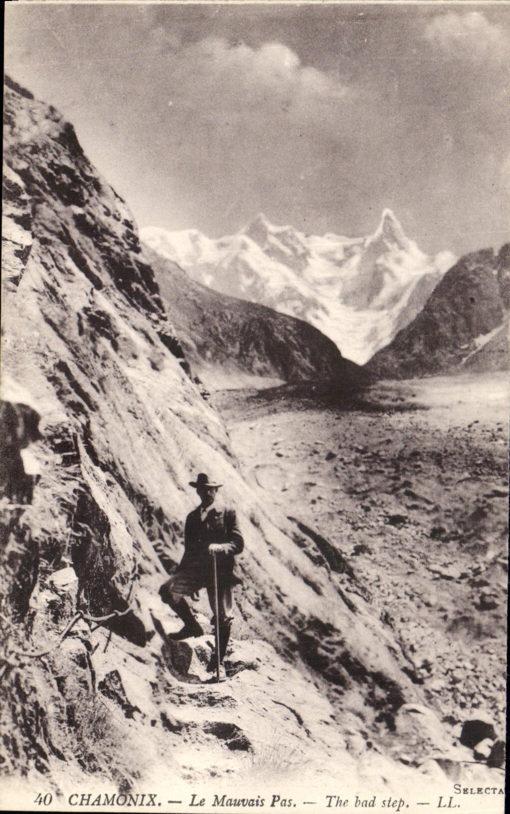 CPA Chamonix Le Mauvais Pas 