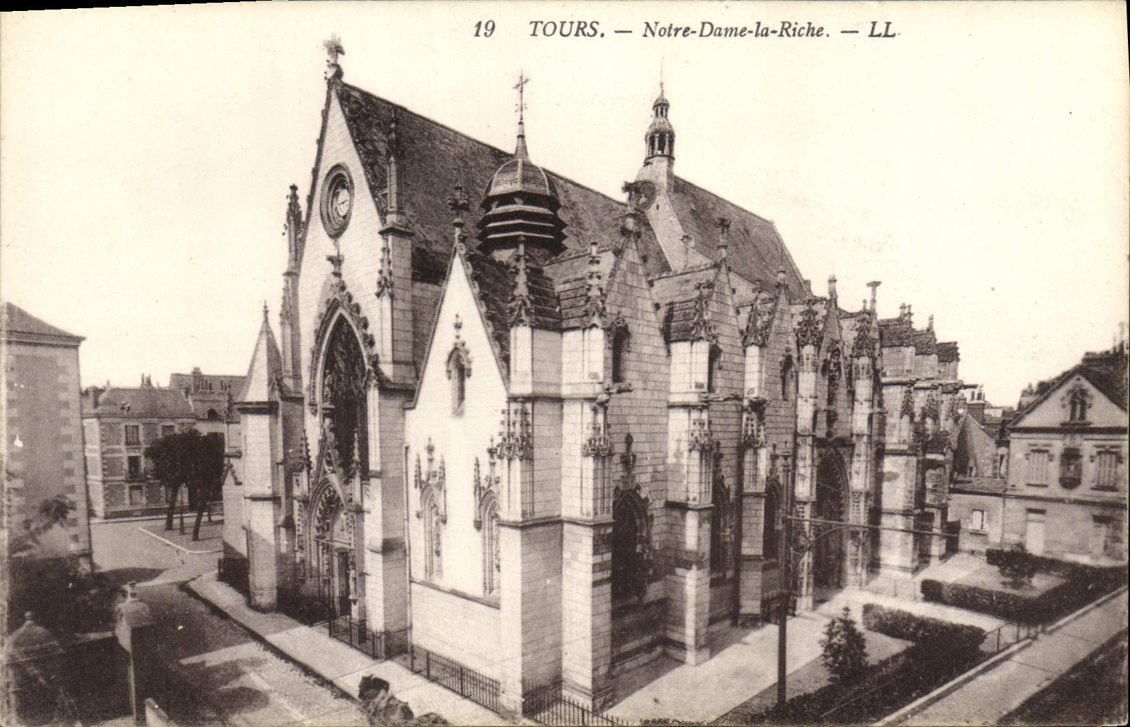 CPA Tours Notre Dame la Riche 