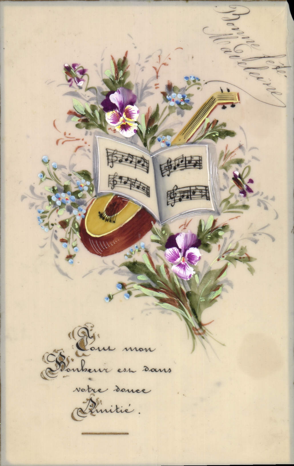 CPA Bonne Fete 