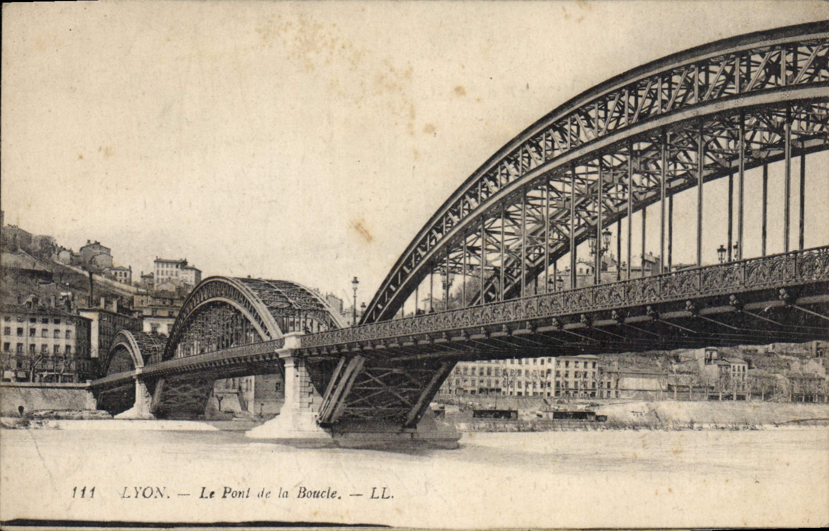 CPA Lyon le Pont de la Boucle 