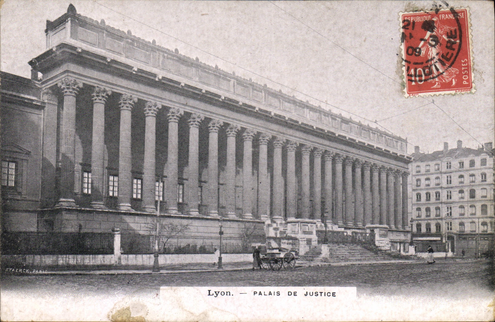 CPA Lyon Palais de Justice 
