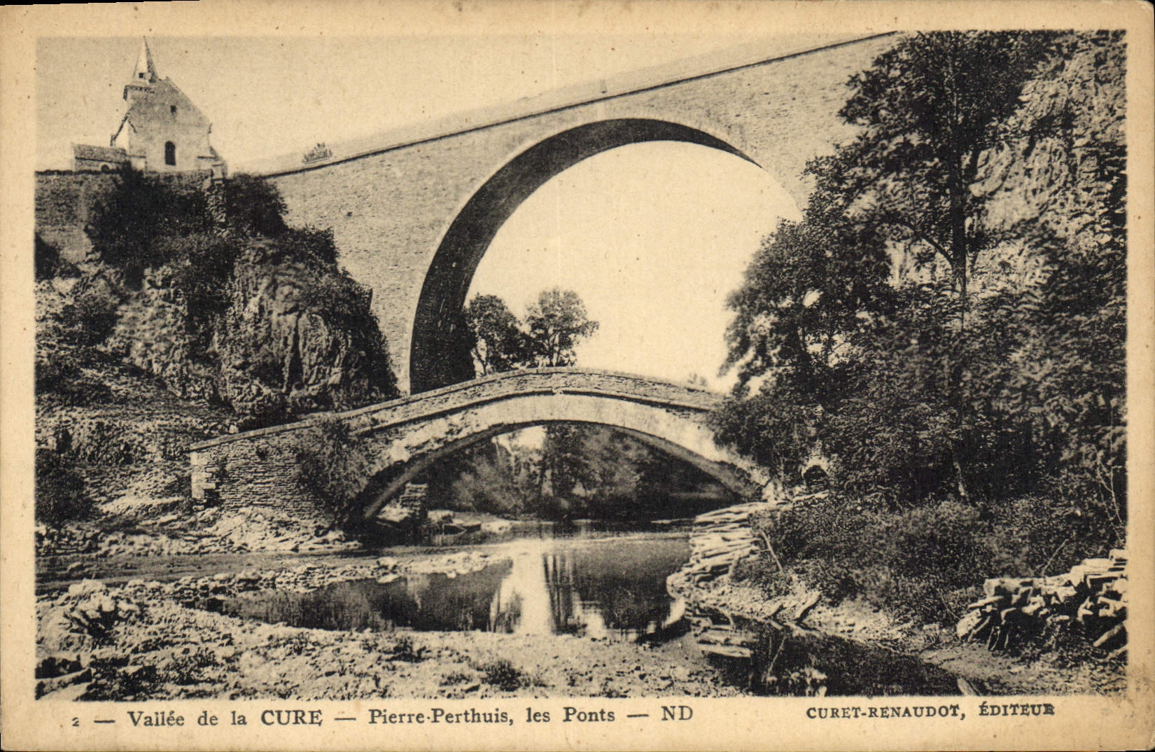 CPA Vallee de la Cure Pierre Perthuis les Ponts