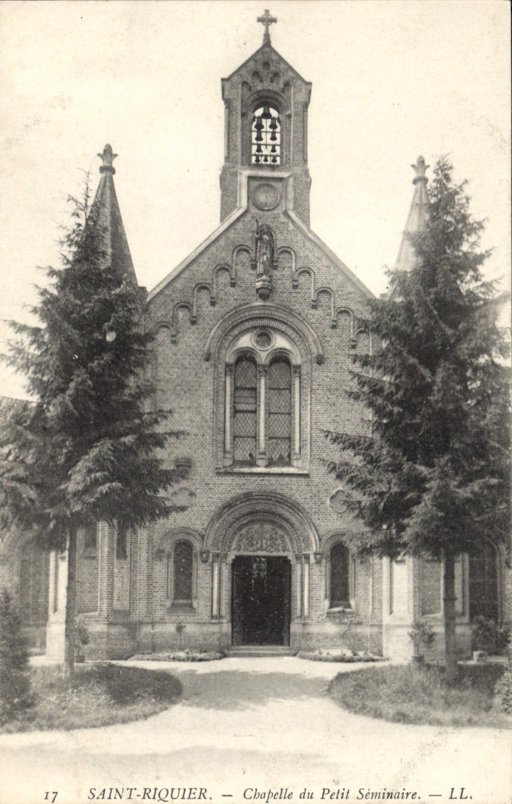 CPA Saint Riquier chapelle du petit Seminaire