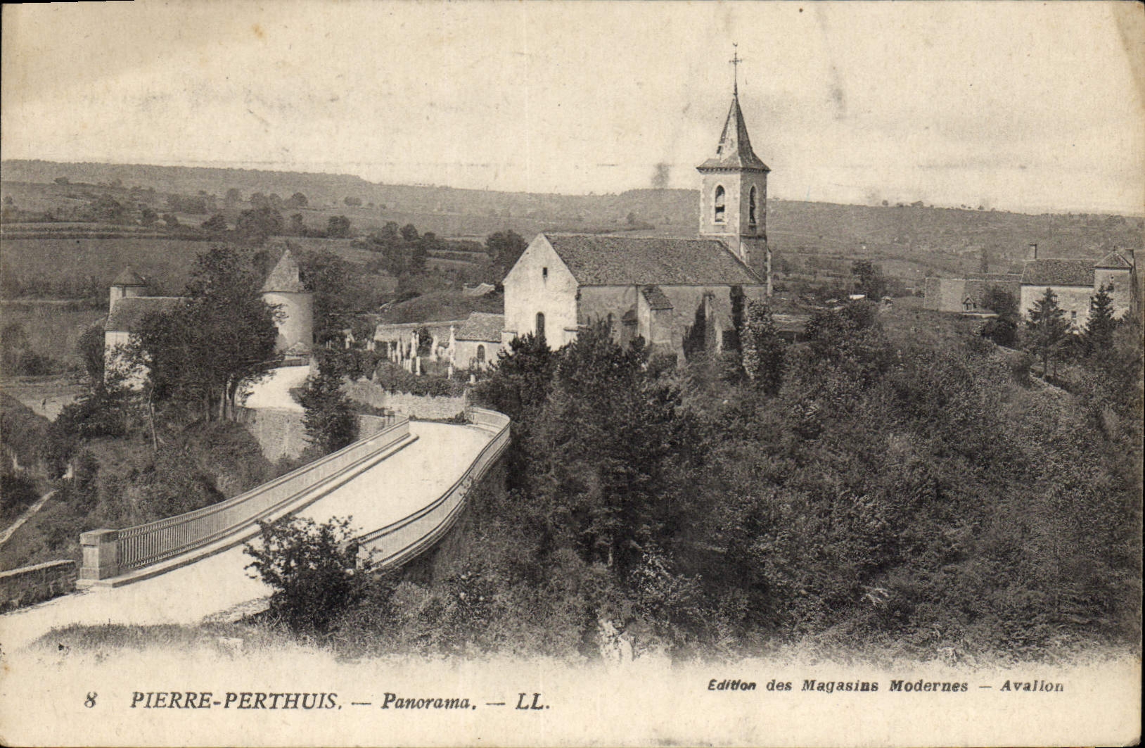 CPA Pierre Perthuis Panorama 