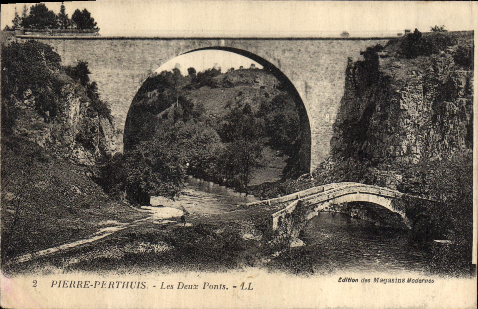 CPA Pierre Perthuis les Deux Ponts