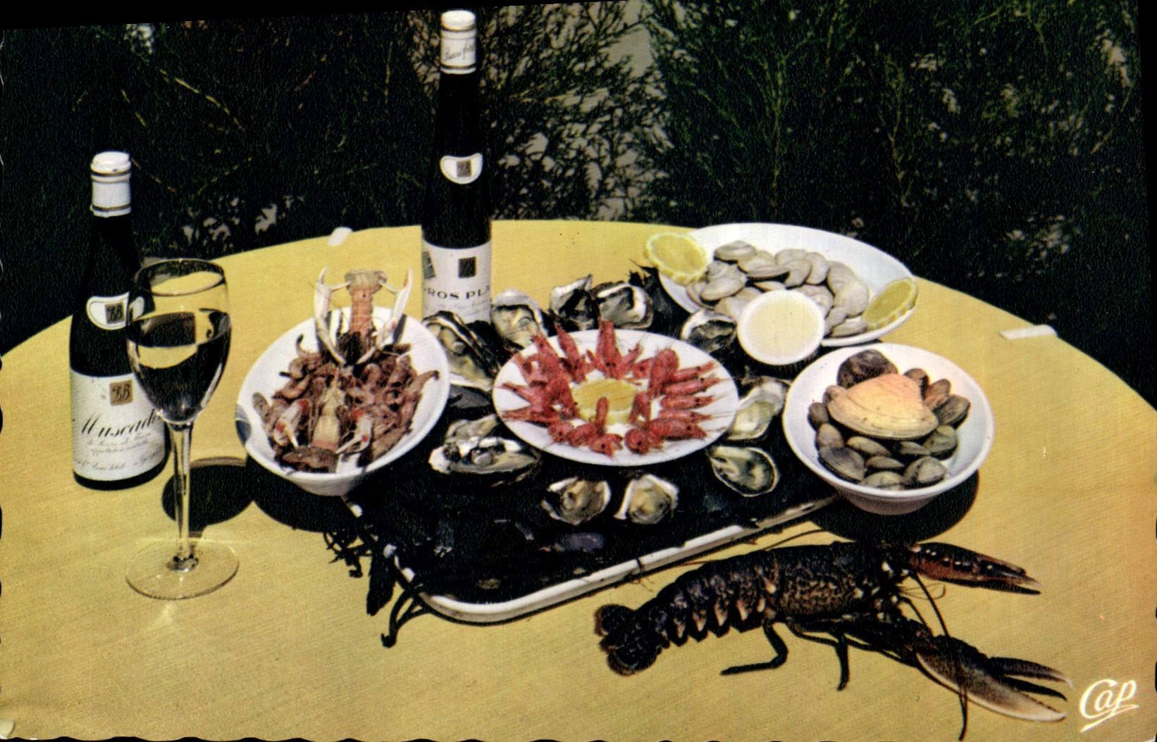 CPA Les Fruits de Mer 