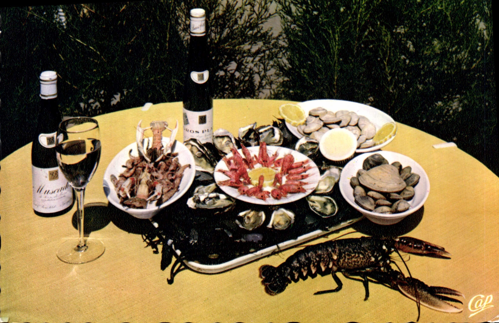 CPA Les Fruits de Mer 