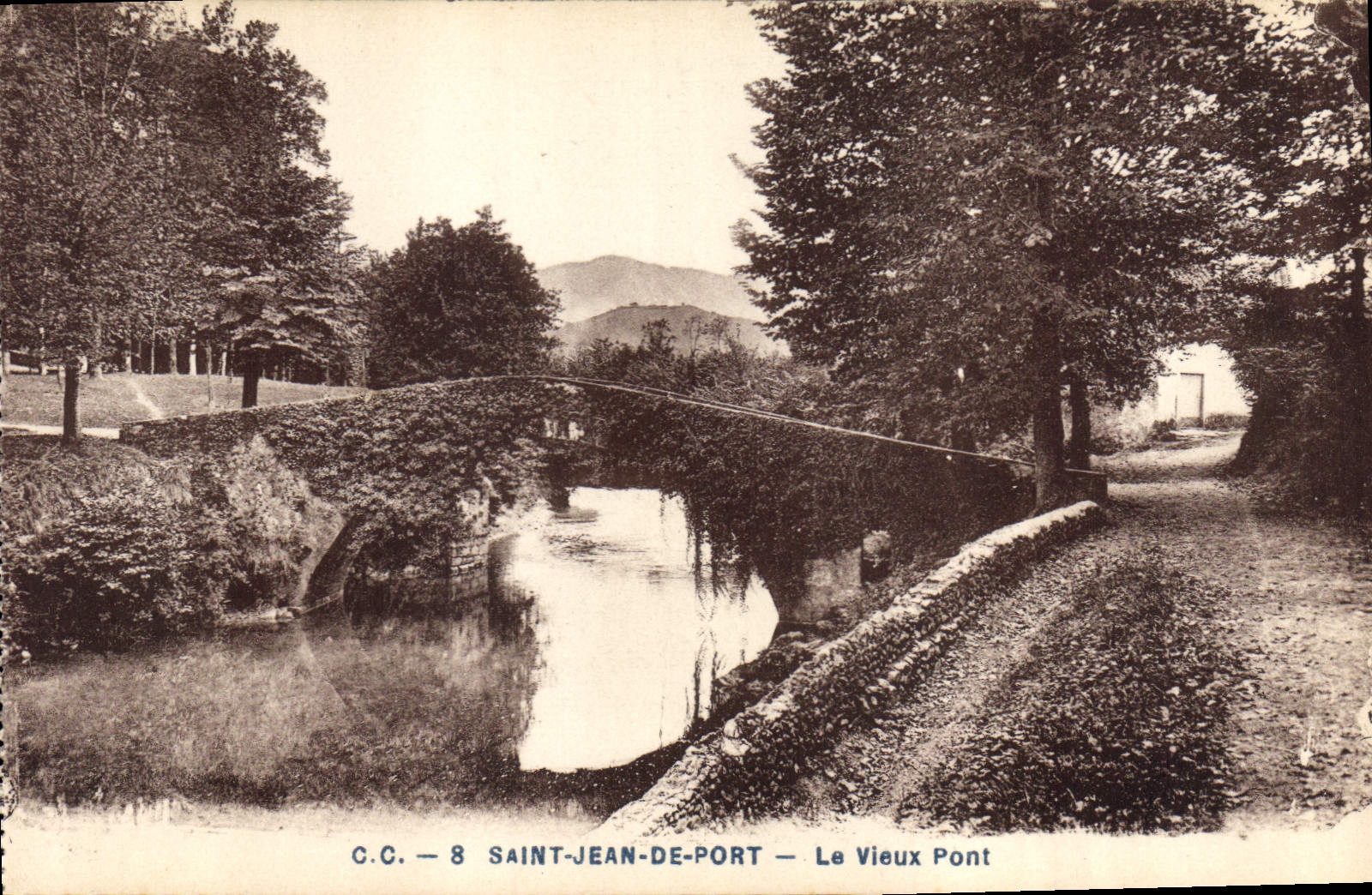 CPA Saint Jean de Port le Vieux Pont