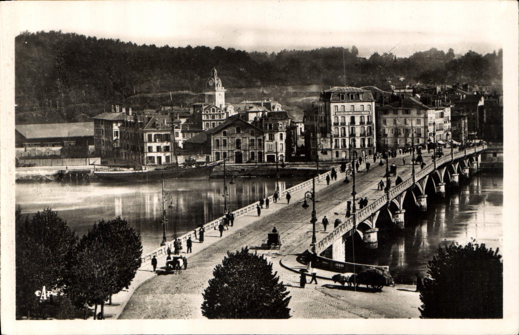 CPA Bayonne Pont St Esprit 
