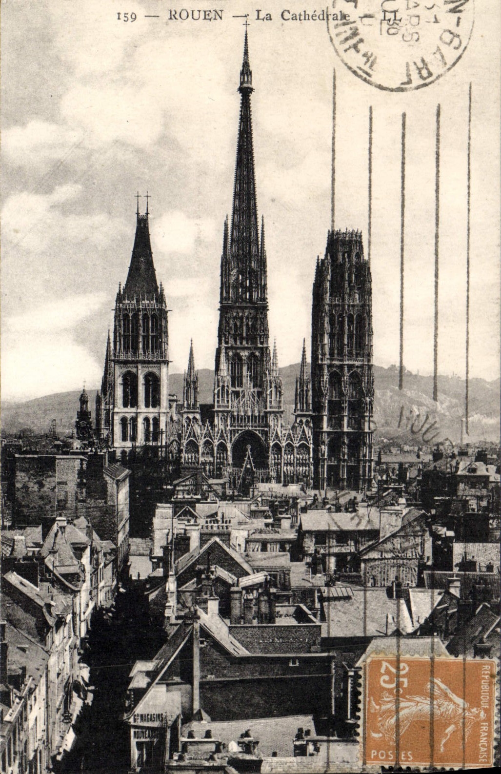 CPA Rouen la Cathedrale 