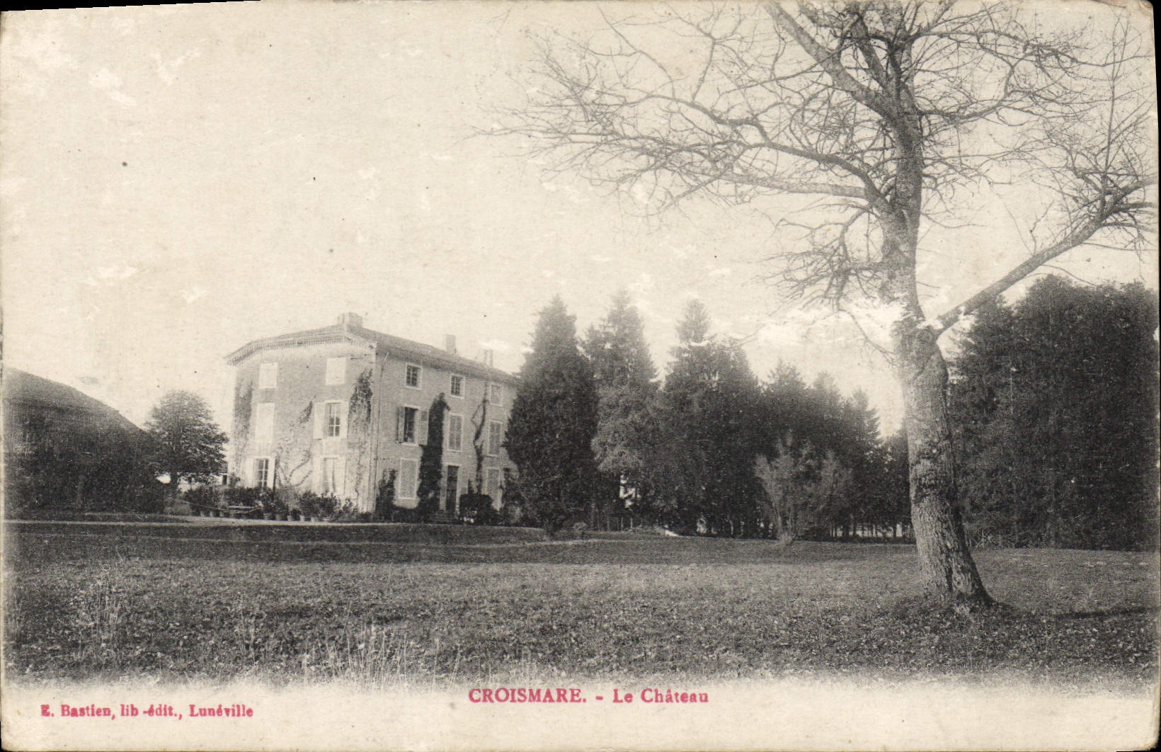 CPA Croismare le chateau 