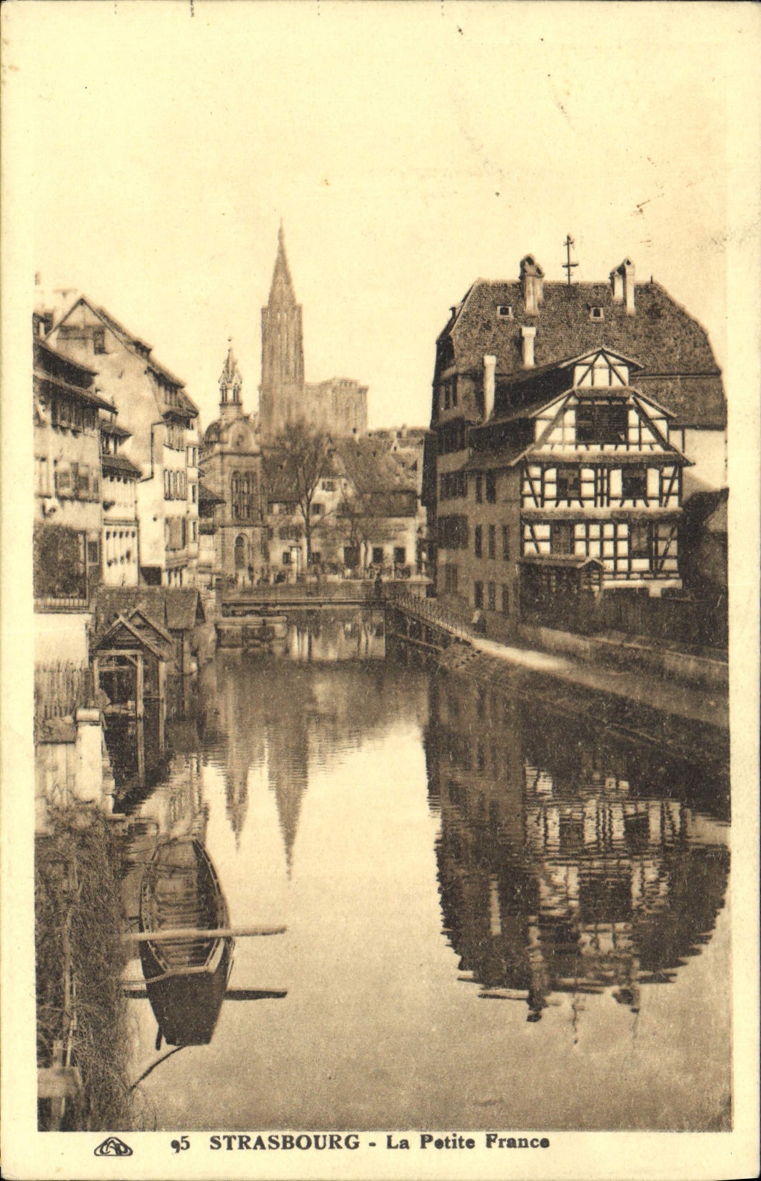 CPA Strasbourg la Petite France 