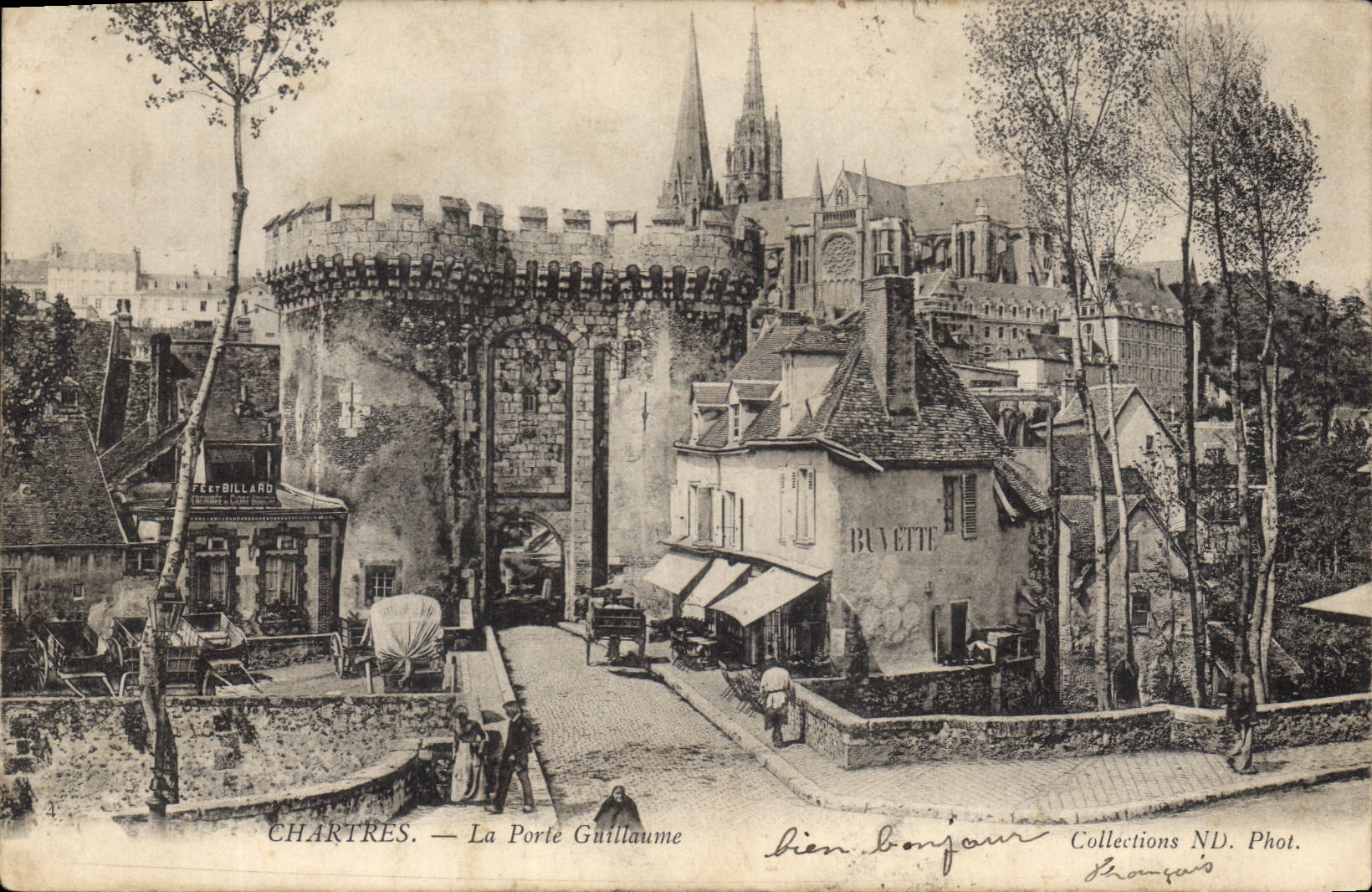 CPA Chartres La Porte Guillaume 