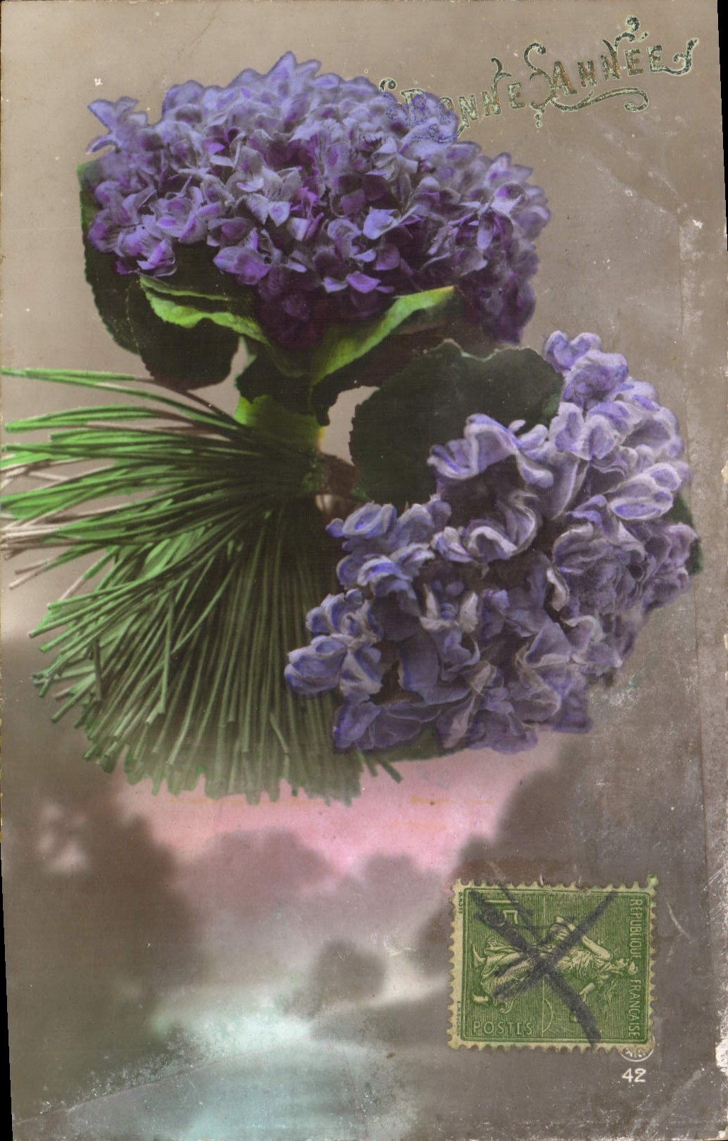 CPA Fantaisie Fleurs