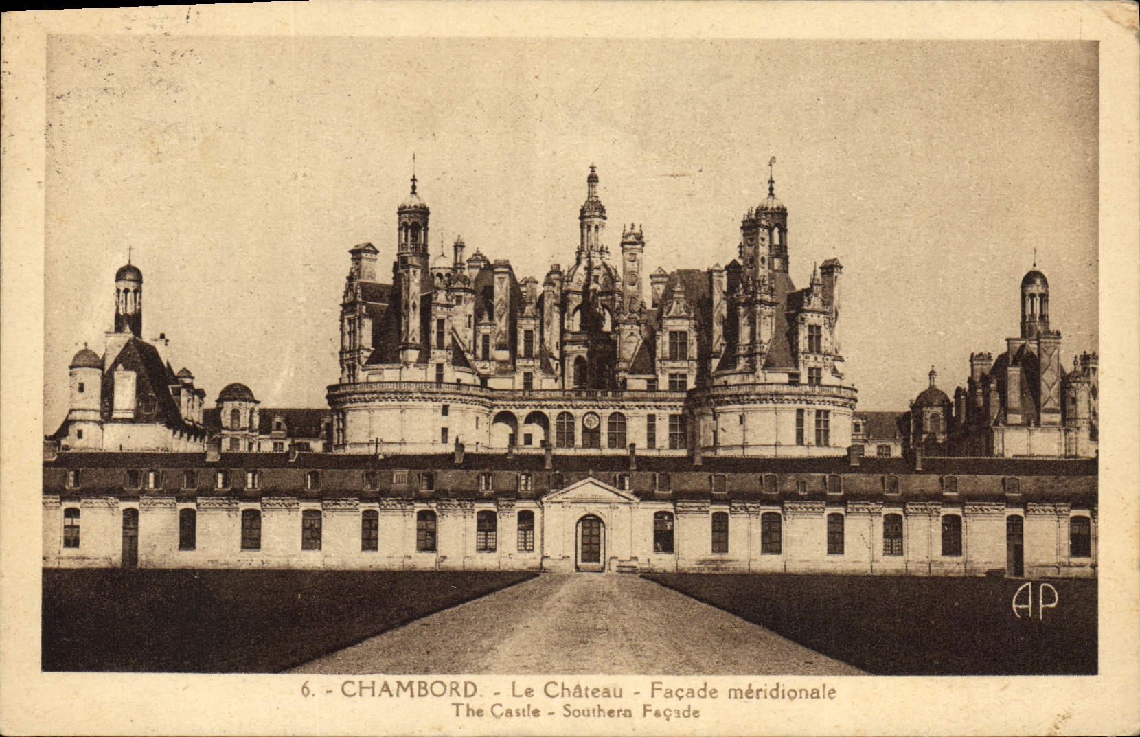 CPA Chambord Le Chateau Facade meridionale