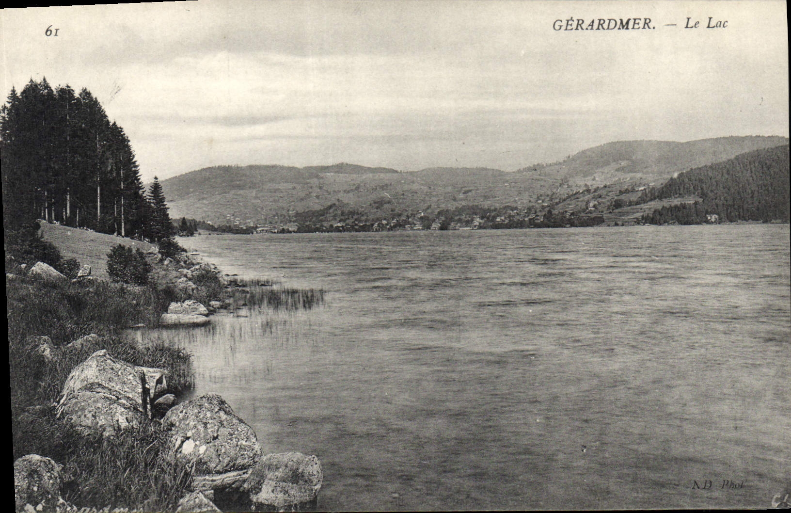 CPA Gerardmer Le Lac 
