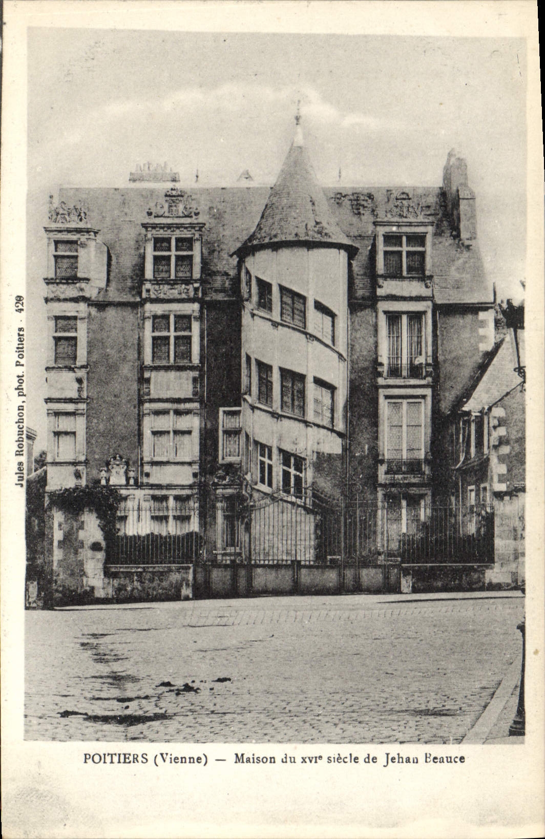 CPA Poitiers Vienne Maison de Jehao Beauce