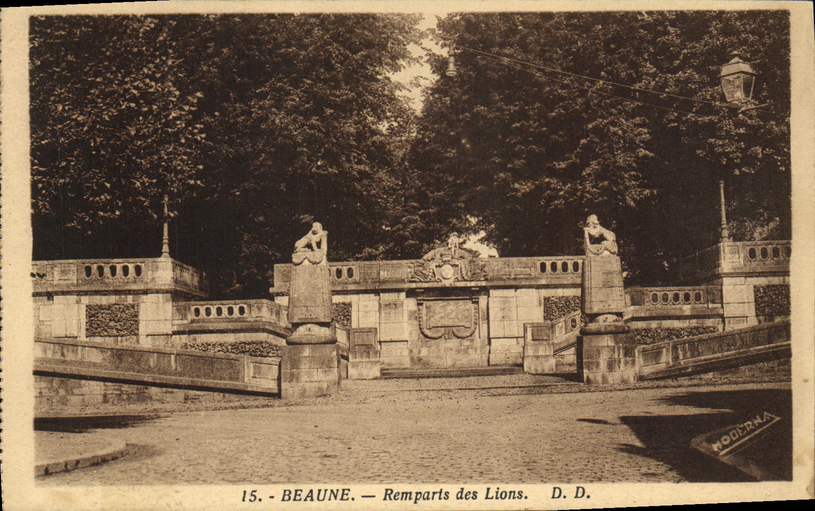 CPA Beaune Remparts des Lions 