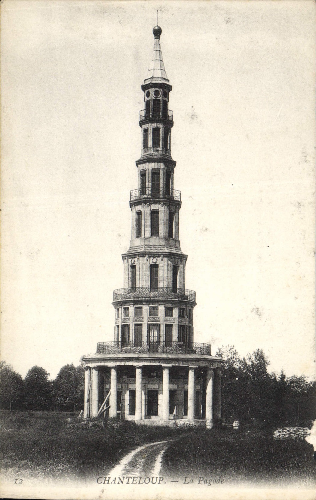 CPA Chanteloup La Pagode 