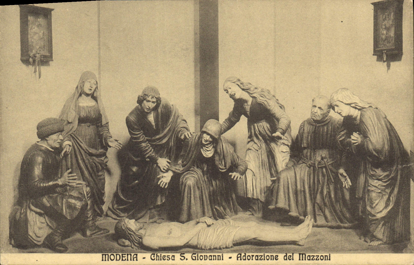CPA Modena Giovanni Adorazione del Mazzoni